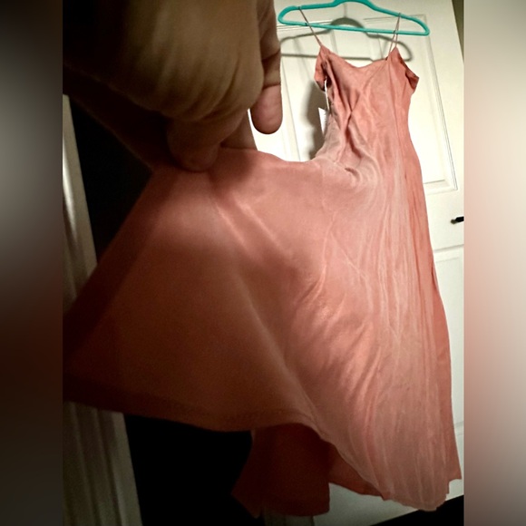‼️RARE‼️🎸ANINE BING🎸🔥NWT🔥BAY DRESS in DUSTY PINK— S - Picture 14 of 15